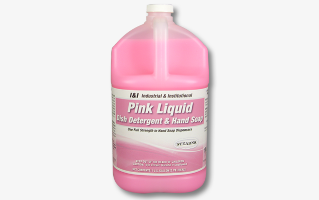 1pc Pink Kitchen Self-dispensing Liquid Soap Brush For Pot, Dish