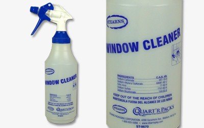 Stearns Quart'r Packs Window Cleaner 32 oz. Spray Bottle